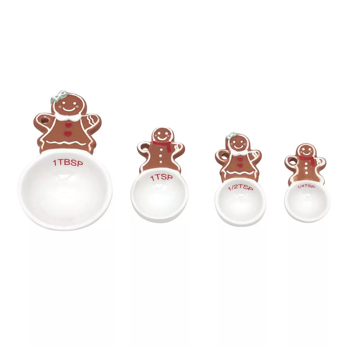 St. Nicholas Square® 4-Piece Gingerbread Man Measuring Spoon Set | Kohl's