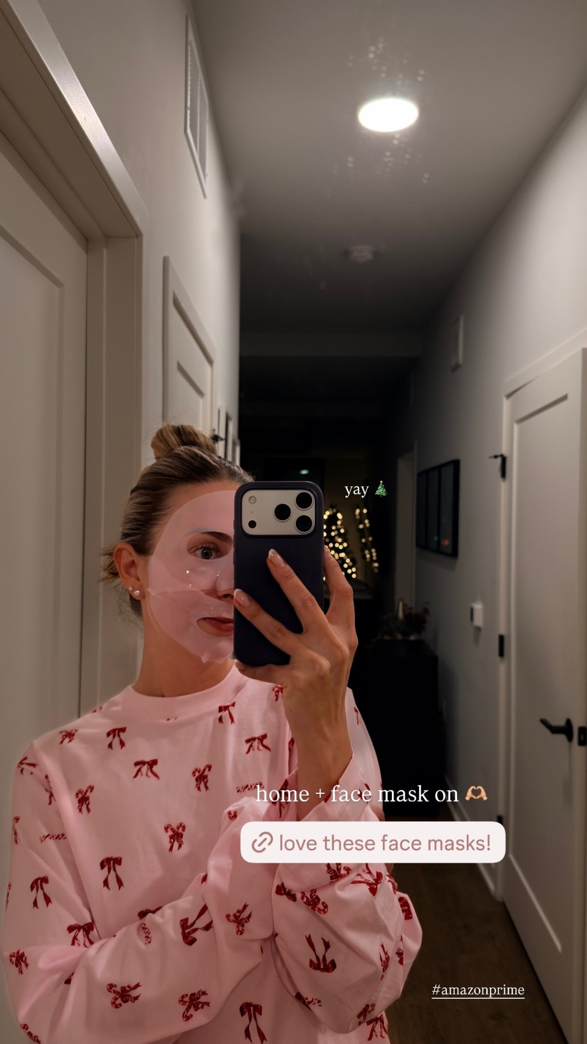 skims pajamas + medicube mask! 

#LTKFindsUnder50 #LTKCyberWeek #LTKBeauty