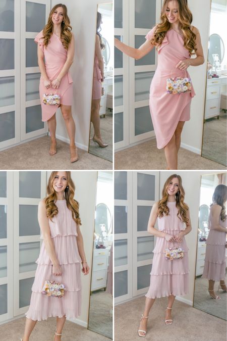 Pink dresses for a spring wedding or a Kentucky derby party!
Wearing a size small in both of these dresses.

Wedding guest outfit | wedding guest dress | pink dress | Kentucky Derby dress |  Derby dress Pink | Derby dress Amazon


#LTKstyletip #LTKfindsunder100 #LTKwedding