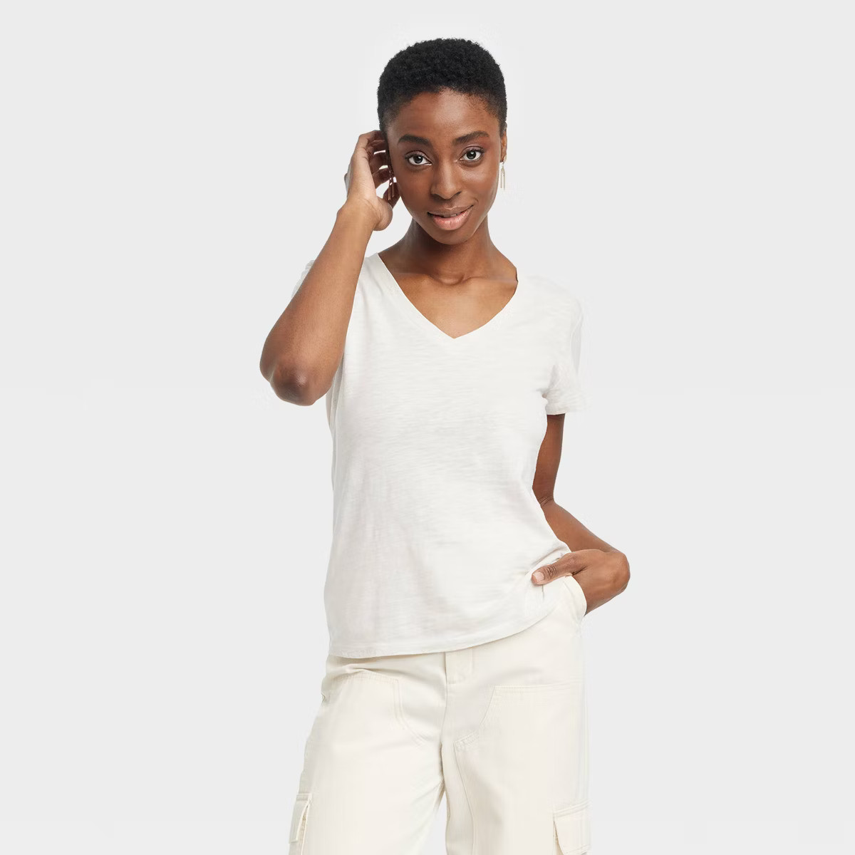 Women's Short Sleeve V-Neck T-Shirt - Universal Thread™ | Target