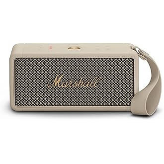 Marshall Emberton II Portable Bluetooth Speaker, Cream | Amazon (US)