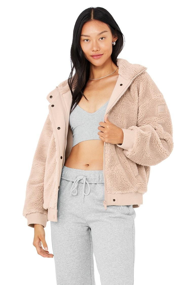 Sherpa Varsity Jacket | Alo Yoga (US)