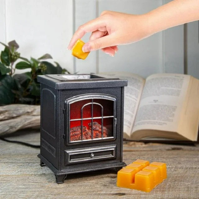 Better Homes & Gardens Full Size Wax Warmer, Flickering Fireplace | Walmart (US)