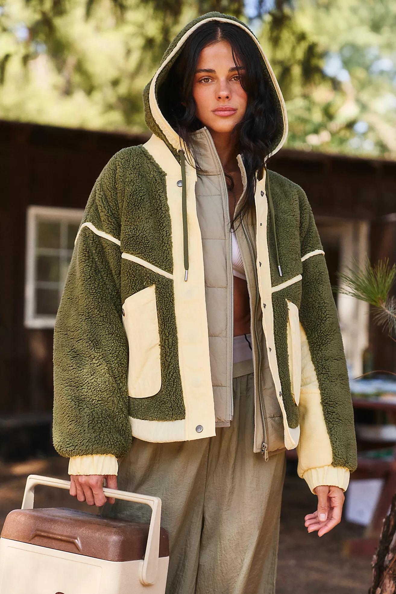 Trail Bender Fleece Hoodie | Free People (UK)