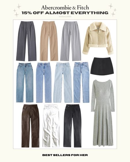 15% off almost everything at Abercrombie! for the last 6 months these women’s items at the top of my best sellers list 📈

#LTKworkwear #LTKfindsunder100 #LTKsalealert