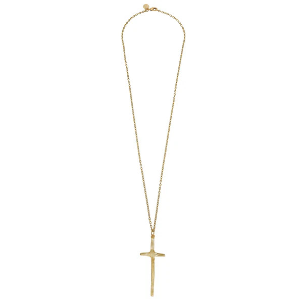 Long Tall Cross Necklace | Susan Shaw