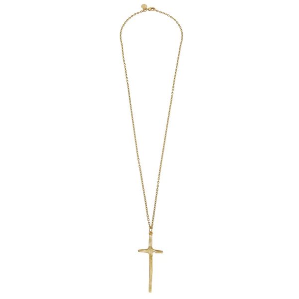Long Tall Cross Necklace | Susan Shaw