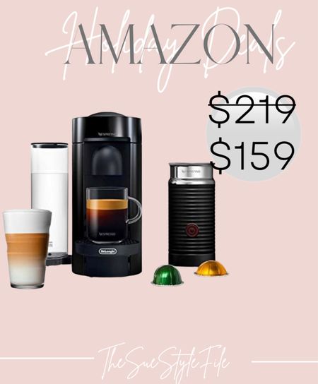 Nespresso sale. Amazon prime day sale. Coffee lover

#LTKunder50 #LTKHoliday #LTKsalealert
