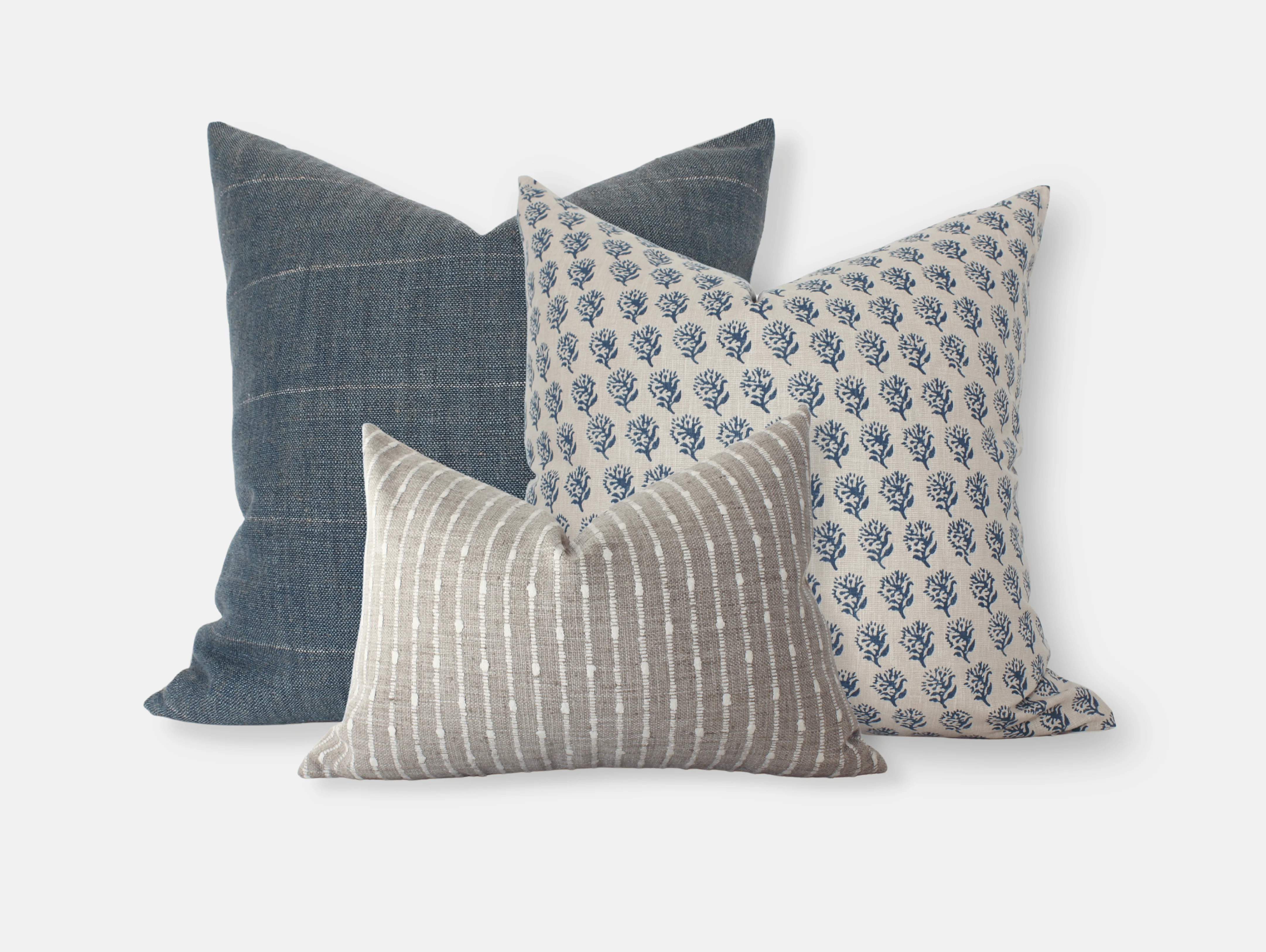 Bennet Pillow Combo | Set of 3 | Textileish LLC