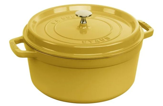 Staub Cast Iron 7 qt, Round, Dutch Oven, Grenadine | The ZWILLING Group Cutlery & Cookware