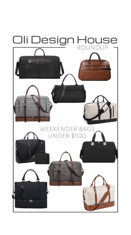I’m travelling for work at the end of the month and am on the hunt for the perfect weekender bag. Here are some of my fave finds so far!

Travel, workwear, suitcase, travel bag, carryon bag

#LTKFind #LTKtravel #LTKunder100