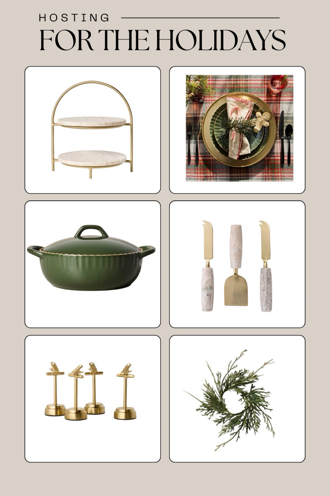 Hosting for the Holidays with Target & 
Hearth and Hand by Magnolia


Target circle week, new at target, hosting, Christmas tablescape, holiday tablescape, hosting essentials, host, tablecloth, napkins, decor, candle sticks, taper candles, serving dish, serving tray, ceramic, non toxic bakeware, scallop stoneware tiered marble tray, brass and marble, charger

#LTKFindsUnder100 #LTKSeasonal #LTKHome