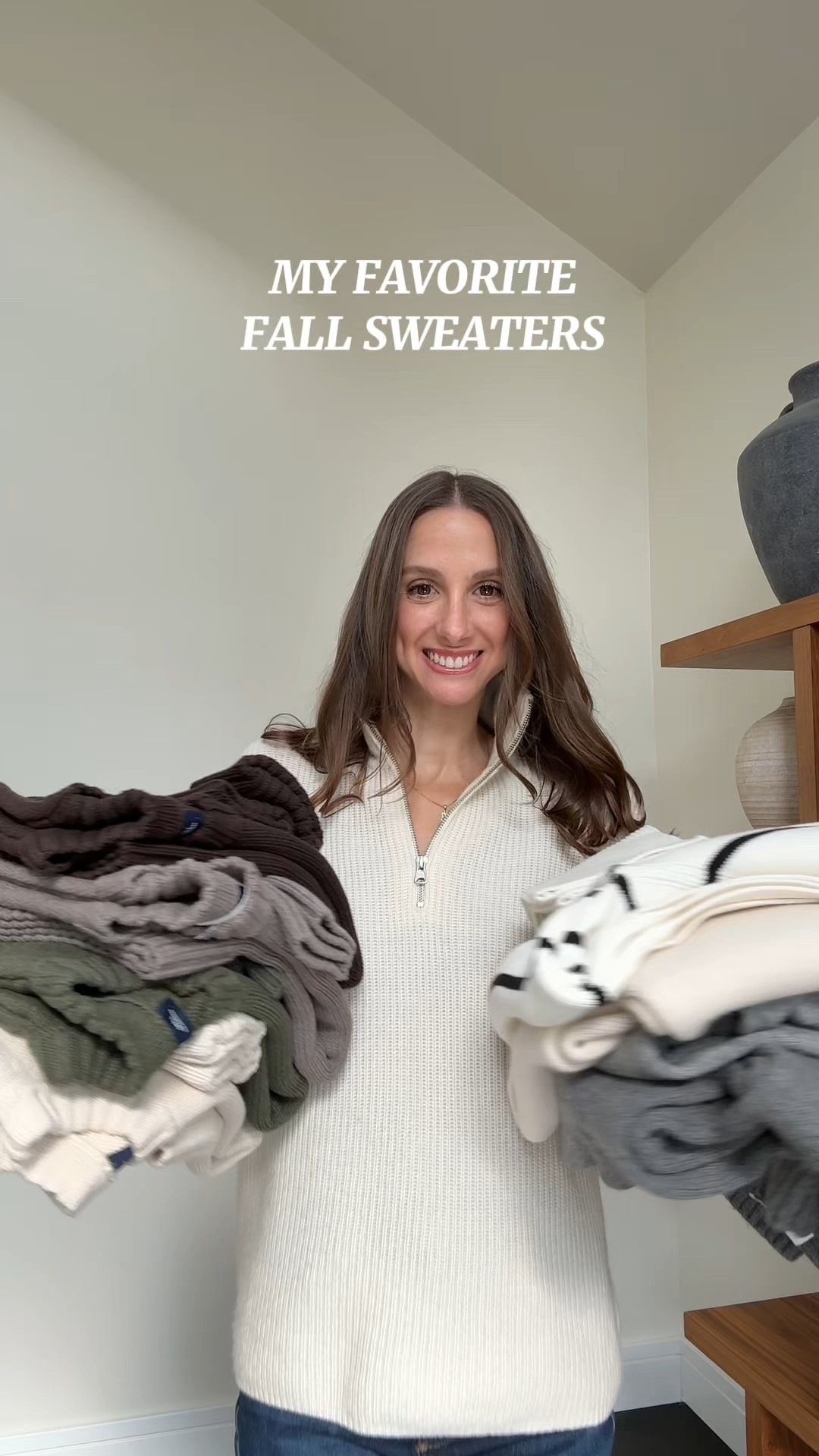 All of my favorite fall sweaters!! Love the cashmere sweater from reformation and quince! Also the gap 100% cotton sweater is my all time fav!! 

#LTKFallSale #LTKStyleTip