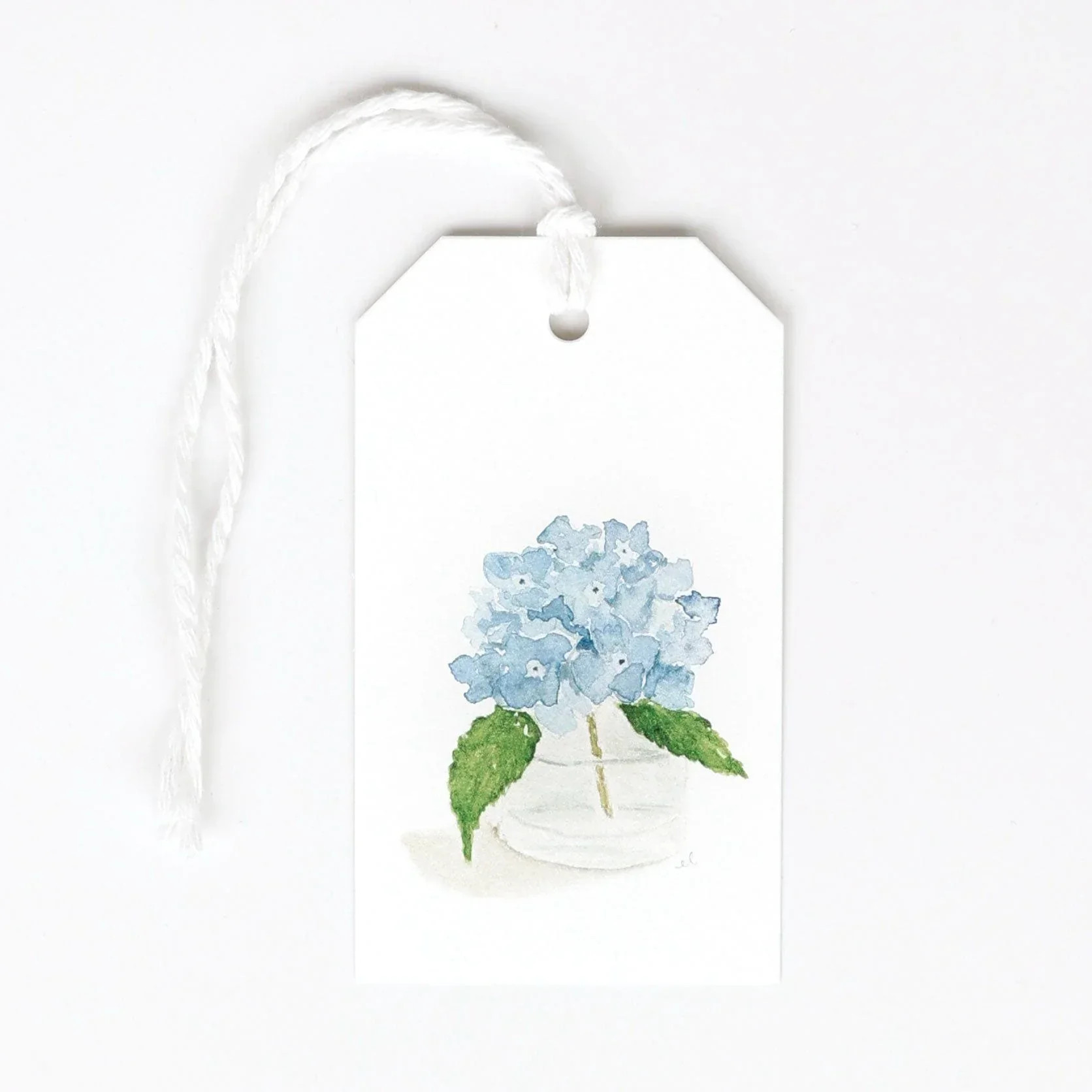 hydrangea gift tags | Emily Lex Studio