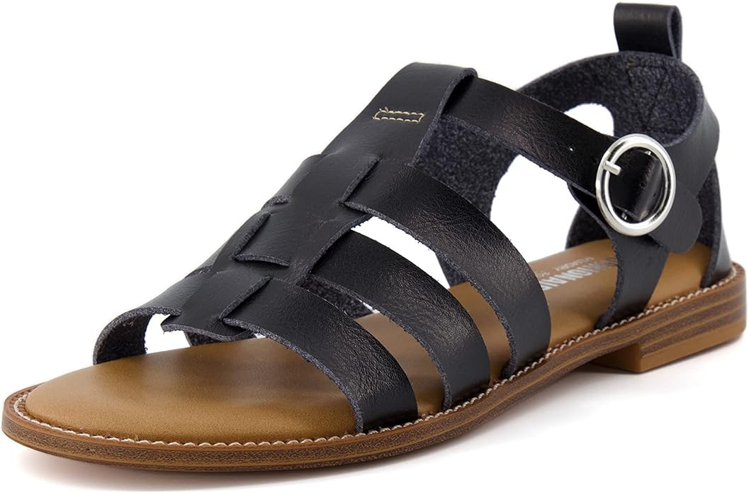 CUSHIONAIRE Women's Lotus fisherman sandal +Memory Foam, Wide Widths Available | Amazon (US)