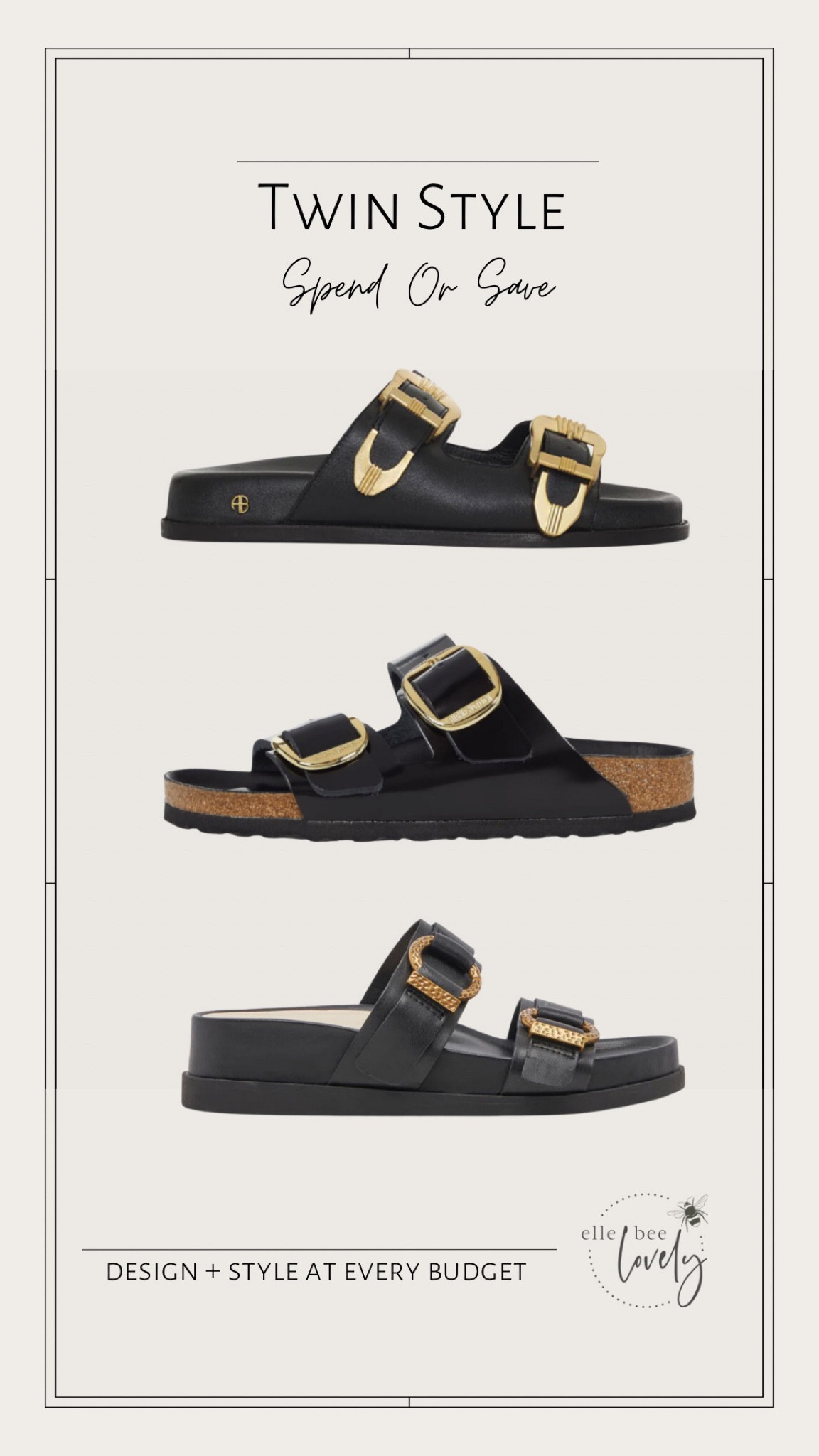 ‘Twin Style’ black slides! 

#LTKSeasonal #LTKstyletip #LTKshoecrush