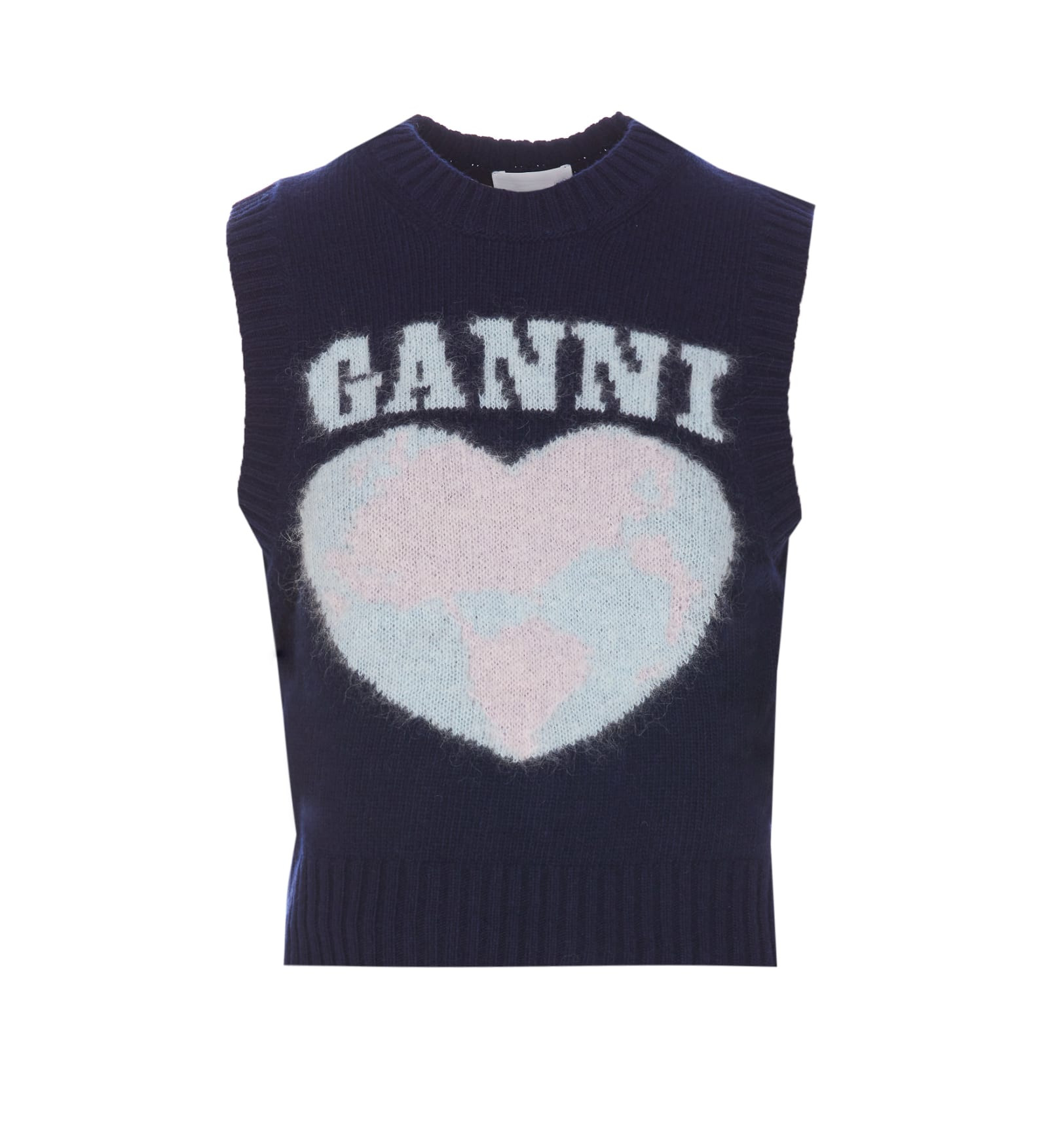 Ganni Graphic Soft Vest | Italist.com US