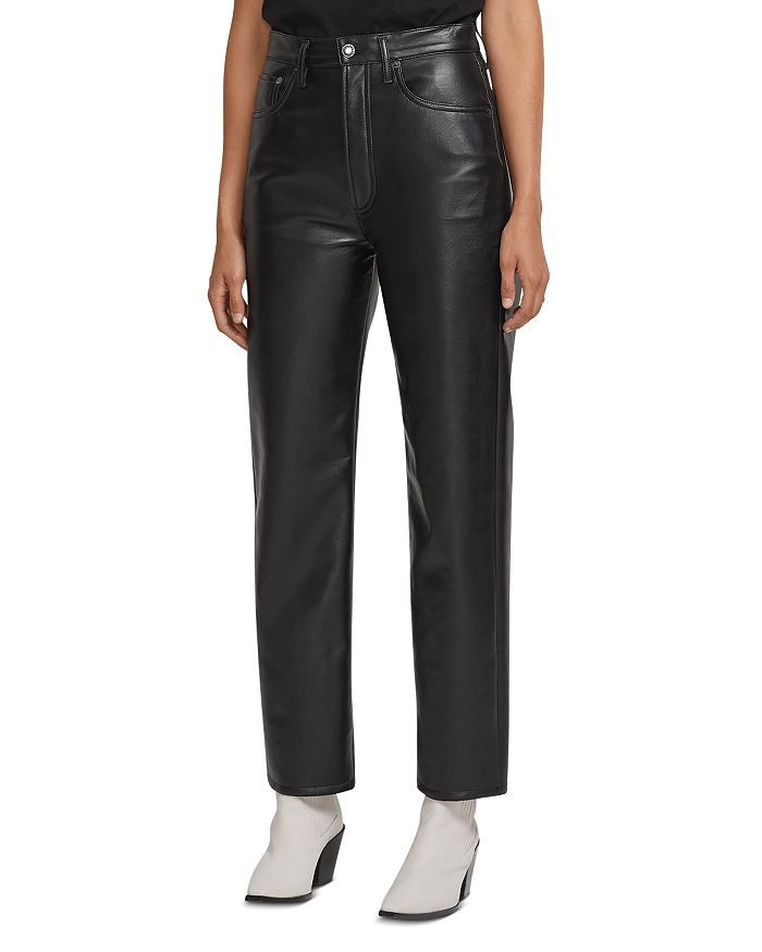 90s Fitted Recycled Leather Pants | Bloomingdale's (US)