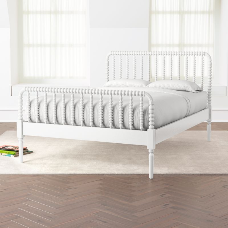 Jenny Lind Kids White Full Bed + Reviews | Crate & Kids | Crate & Barrel