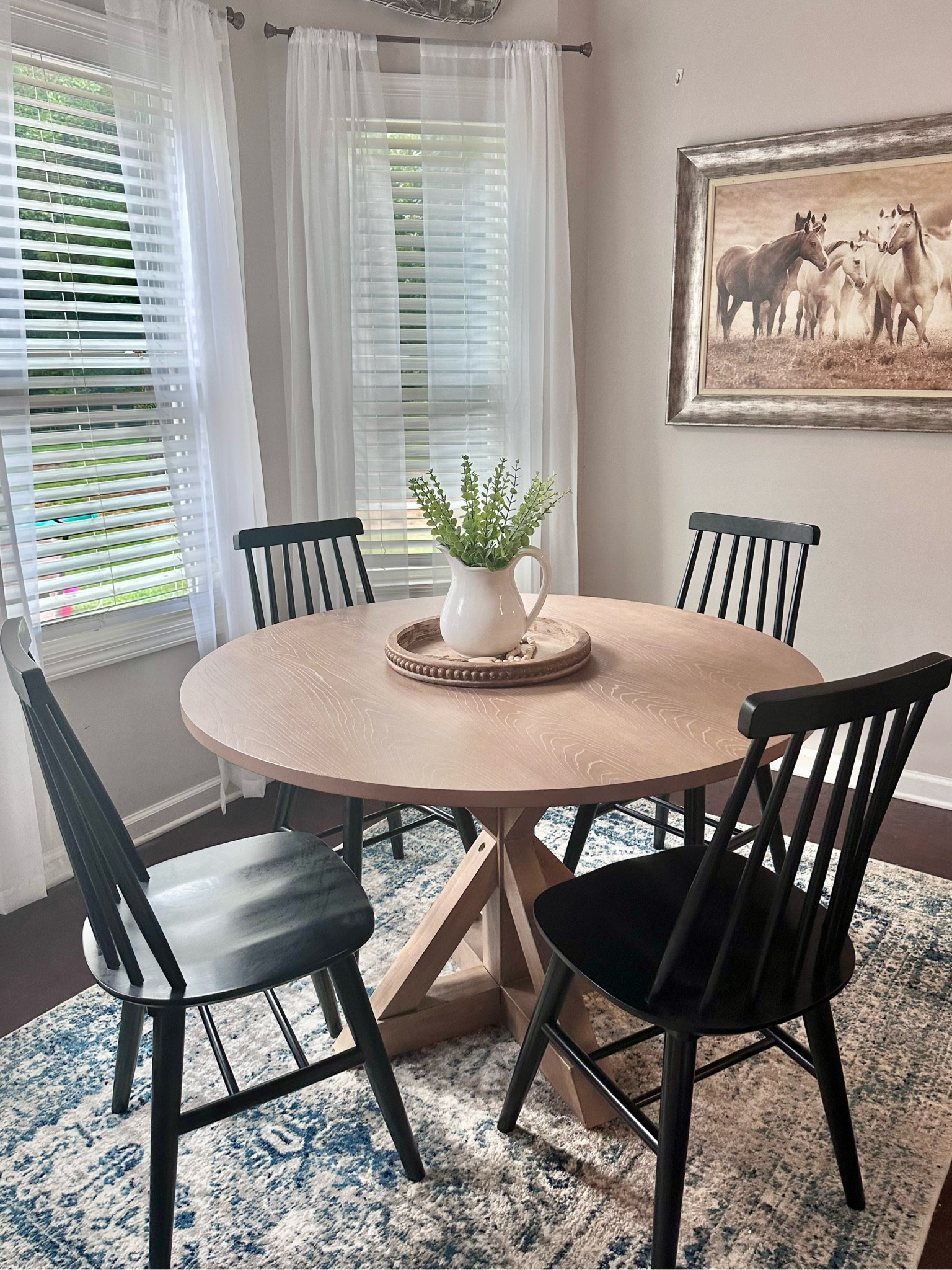 The perfect modern/rustic dining room chairs from Walmart! Sturdy, easy to assemble, and beautiful! ✨

#LTKSummerSales #LTKHome #LTKOver40