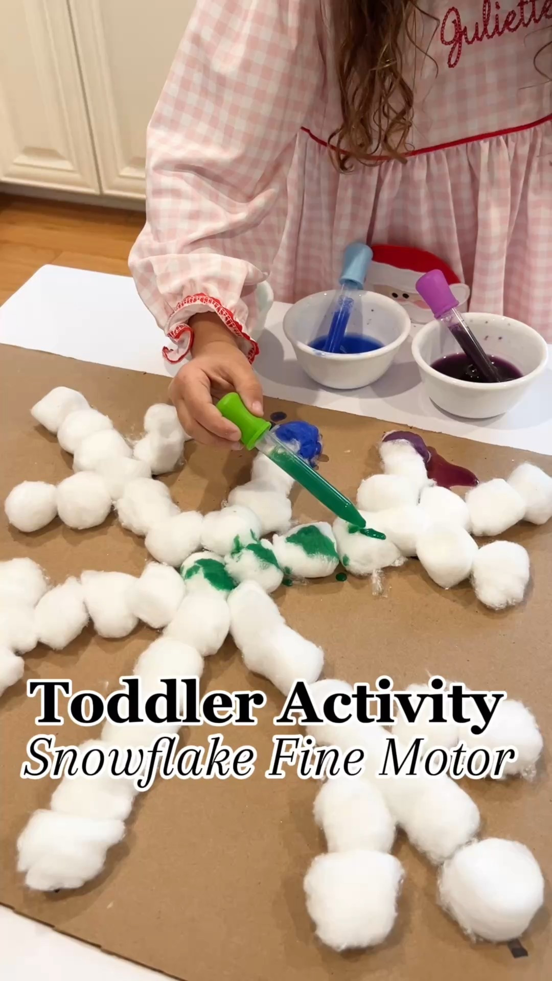 ❄️ Snowflake Dropper Art ❄️
👇 Comment LINK and I’ll send you everything I used for this activity!

Looking for a simple winter activity your toddler will love? This one is always a hit!

💧 Builds fine motor strength
🎨 Encourages color mixing & creativity
❄️ Easy to set up with simple materials
📚 Screen-free learning through play



#LTKKids #LTKBaby #LTKmomlife