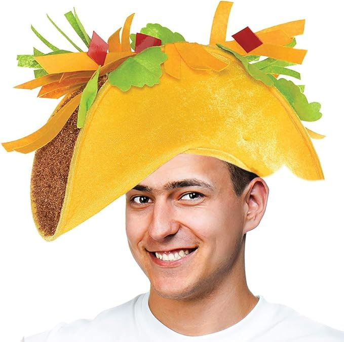 Tigerdoe Taco Costume Hat - Sombrero Headbands - Food Costumes - Costume Party Hat- Cinco De Mayo... | Amazon (US)