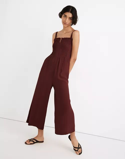 Pintuck Cami Jumpsuit | Madewell