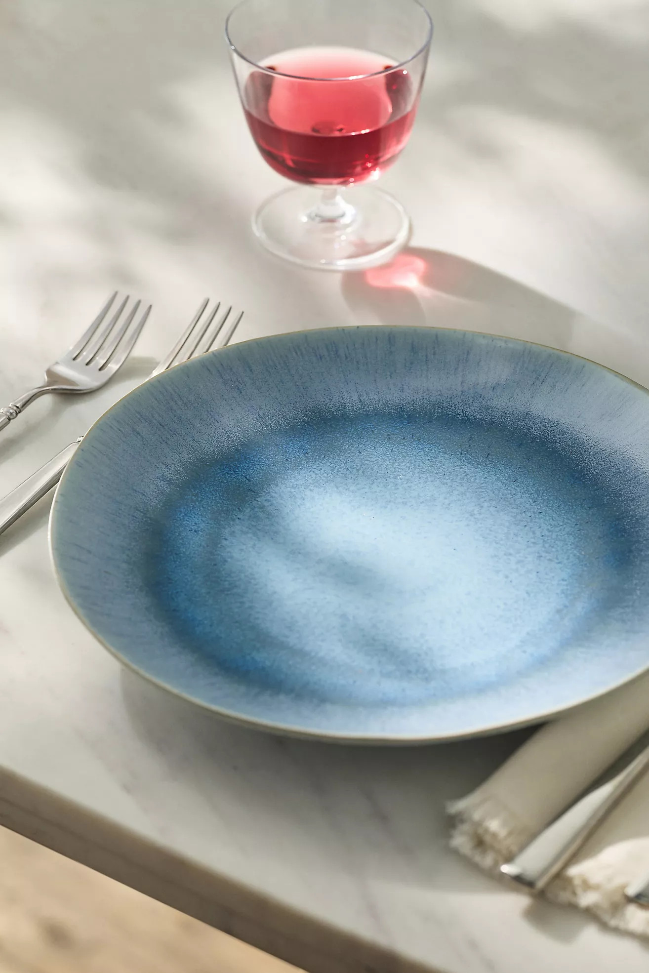 Jasper Portuguese Reactive Stoneware Dinner Plates, Set of 4 | Anthropologie (US)