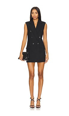 Lovers and Friends Danna Blazer Dress in Black from Revolve.com | Revolve Clothing (Global)