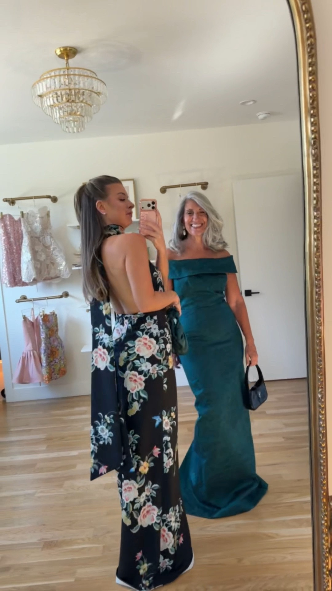 black halter maxi with floral and butterfly print and matching tie detail, emerald green off-the-shoulder mermaid gown with a fold-over neckline mom and me formal wedding guest and mother of the bride dresses 💍

lulus code: emerson20 (first purchase) 

I’m 5’4” and wear a size small/2 

mom is 5’4” and wears a medium/6

fall wedding guest dresses, wedding guest dresses, cocktail dresses, semi-formal dresses, black tie wedding guest dresses, destination wedding guest dresses, garden party dresses, wedding guest outfit ideas, mom & me outfits, mom & me dresses, matching outfits, mother daughter outfits, family photo outfits, wedding guest dresses, mother of the bride, mother of the groom, wedding guest outfit ideas

#LTKWedding #LTKU #LTKSeasonal