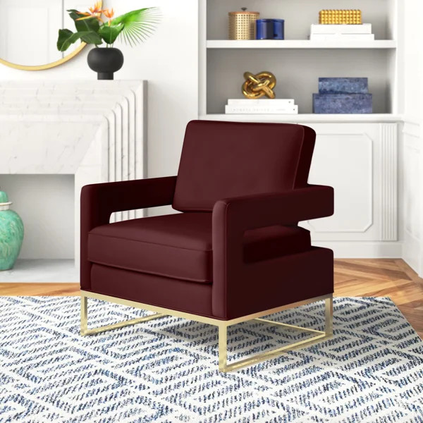 Isabel Velvet Armchair | Wayfair North America