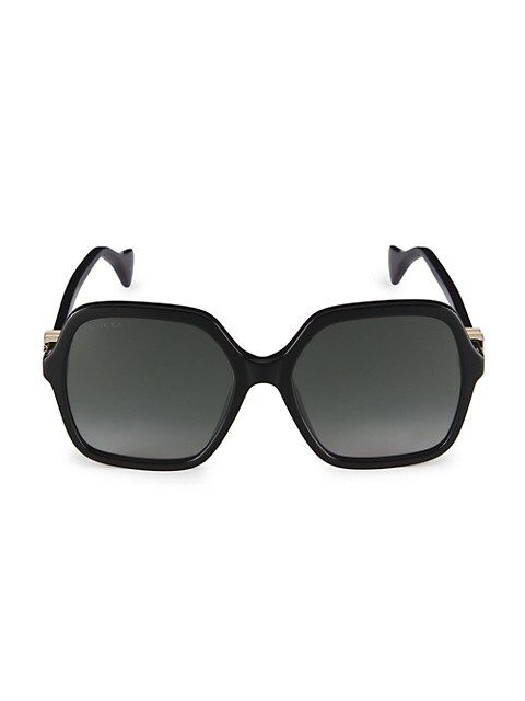 Mini Running 56MM Square Sunglasses | Saks Fifth Avenue