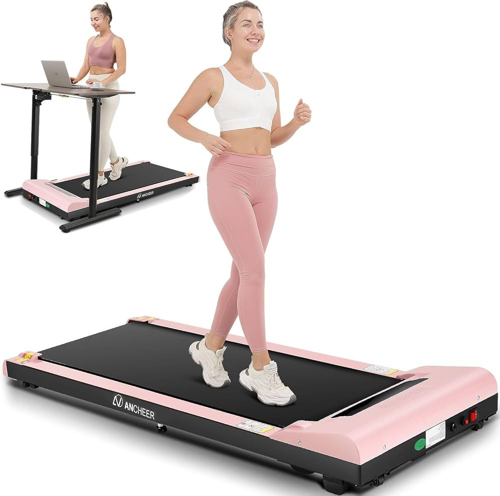 ANCHEER Walking Pad Under Desk Treadmill for Home Office with App Control 2.5 HP Compact Electric... | Amazon (US)
