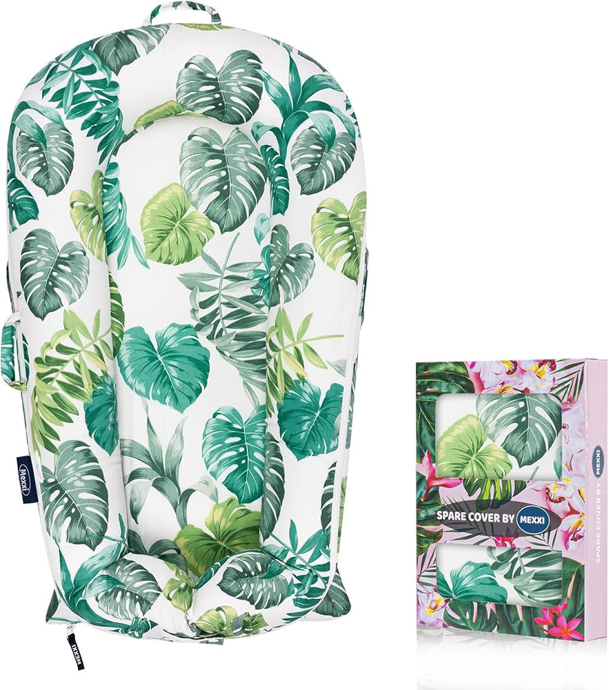 Newborn Lounger Cover for DockATot Deluxe | 100% Cotton Baby Lounger Extra Cover | Hypoallergenic... | Amazon (US)