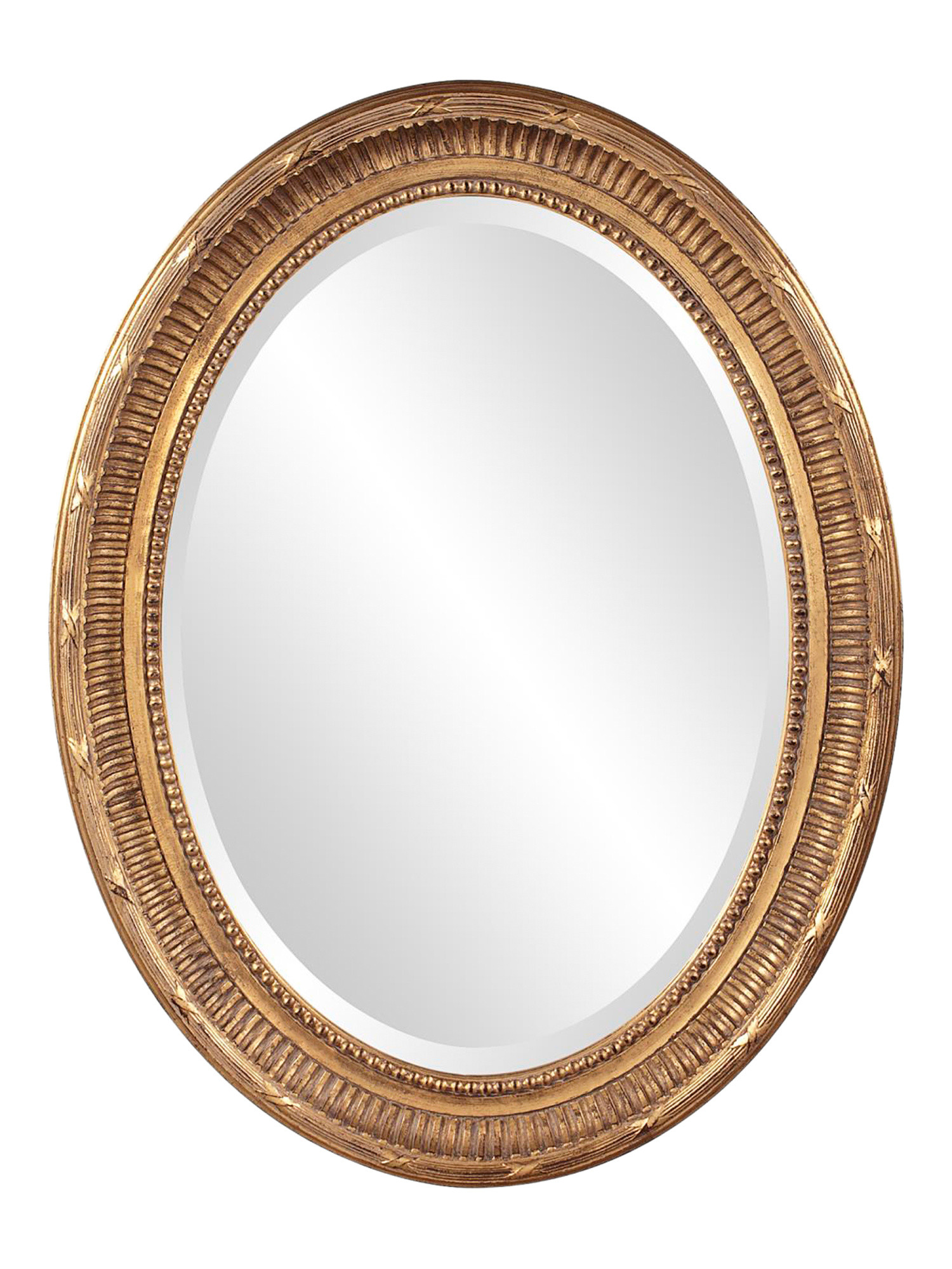26x34x2 Nero Oval Mirror | TJ Maxx