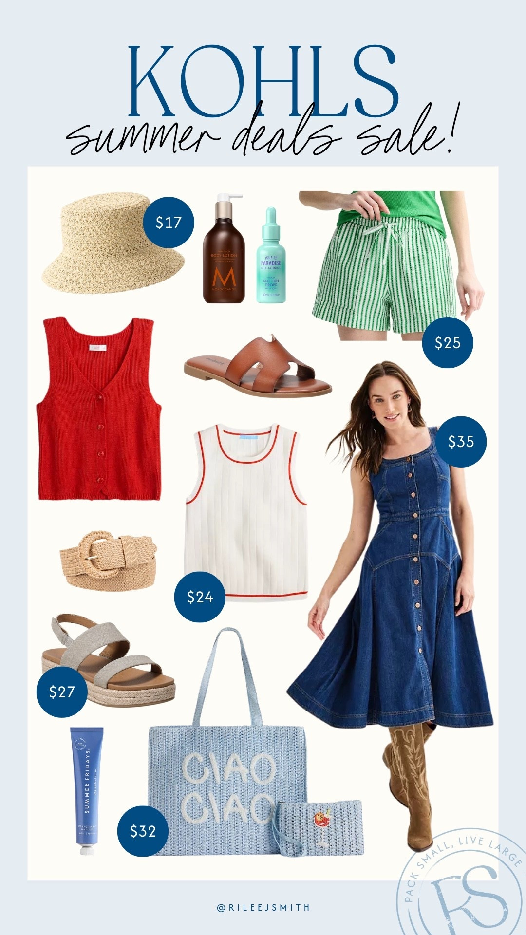 Kohls has some of the cutest things right now and a lot of them are on sale as part of their summer deals! ❤️🇺🇸 here are my picks! #summer #sale 

#LTKStyleTip #LTKSaleAlert #LTKSeasonal