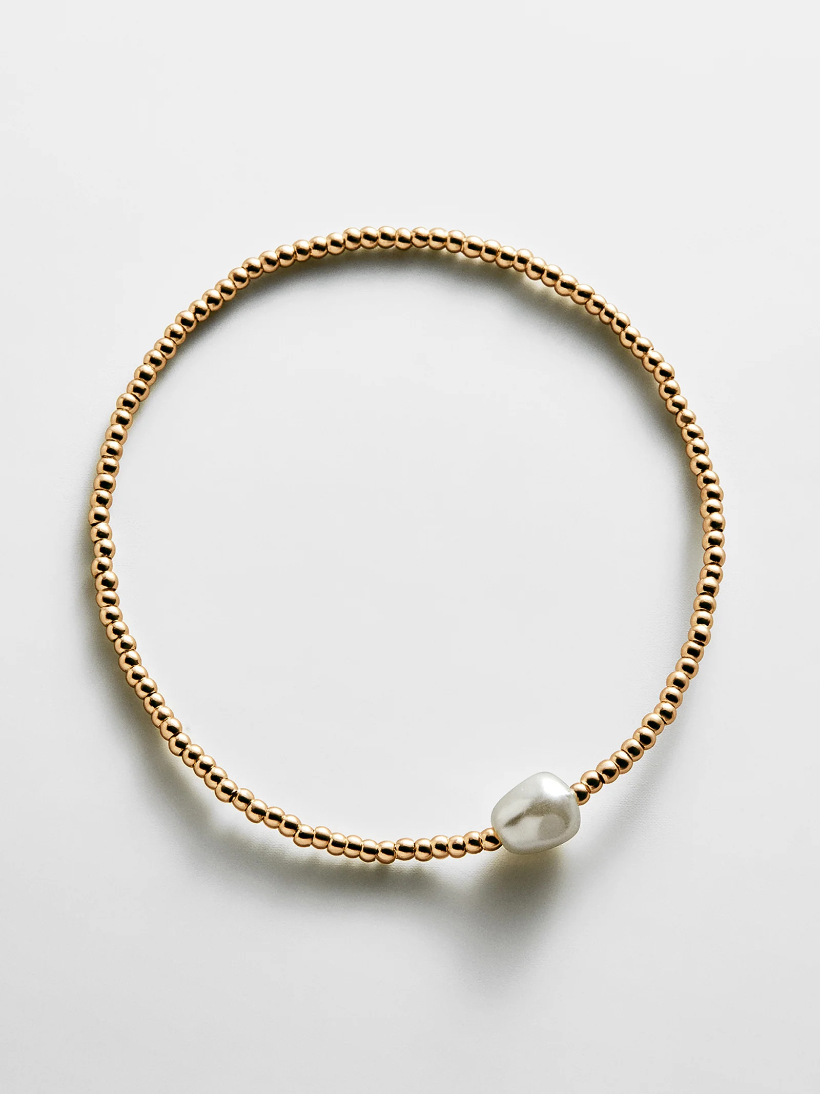 Ginnie Pearl Bracelet - Single Pearl | BaubleBar