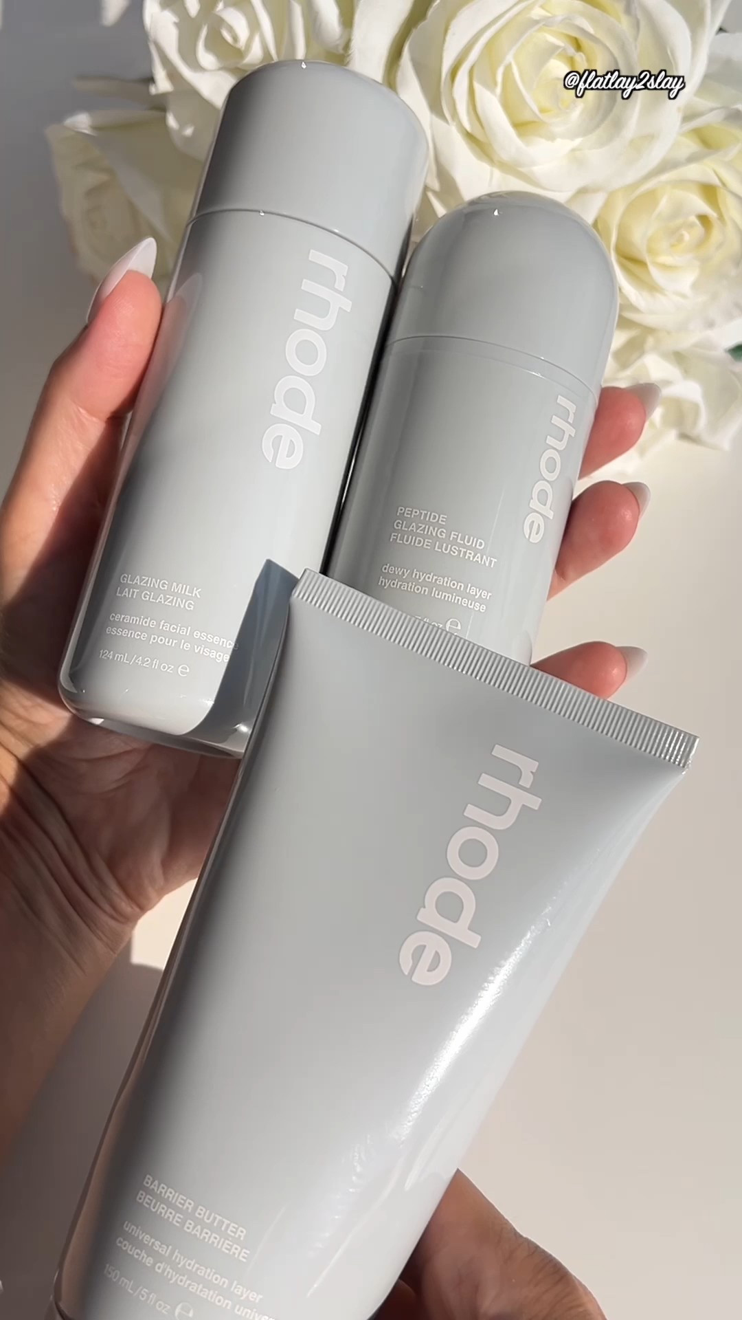 I found the secret to glowing skin! ✨ My holy grail @rhode products I can’t live without:

✨ Rhode skin glazing milk
🌟 Rhode skin peptide glazing fluid
✨ Rhode skin barrier butter

This isn’t just skincare. It’s a ritual. Every drop is a moment of indulgence. Every application... a step towards hydrated and glowing skin. 💦✨

This is the glow-up you’ve been dreaming of 👌🏻🌟

Tag a friend who’s ready for next-level skin. You’ll thank me later 🙌

#RhodeSkin #GlowUp #NaturalBeauty #SkincareRoutine #FlawlessSkin #Rhode

#LTKmorningroutine #LTKselfcare #LTKBeauty