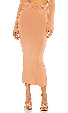 NBD Katia Midi Skirt in Camel from Revolve.com | Revolve Clothing (Global)