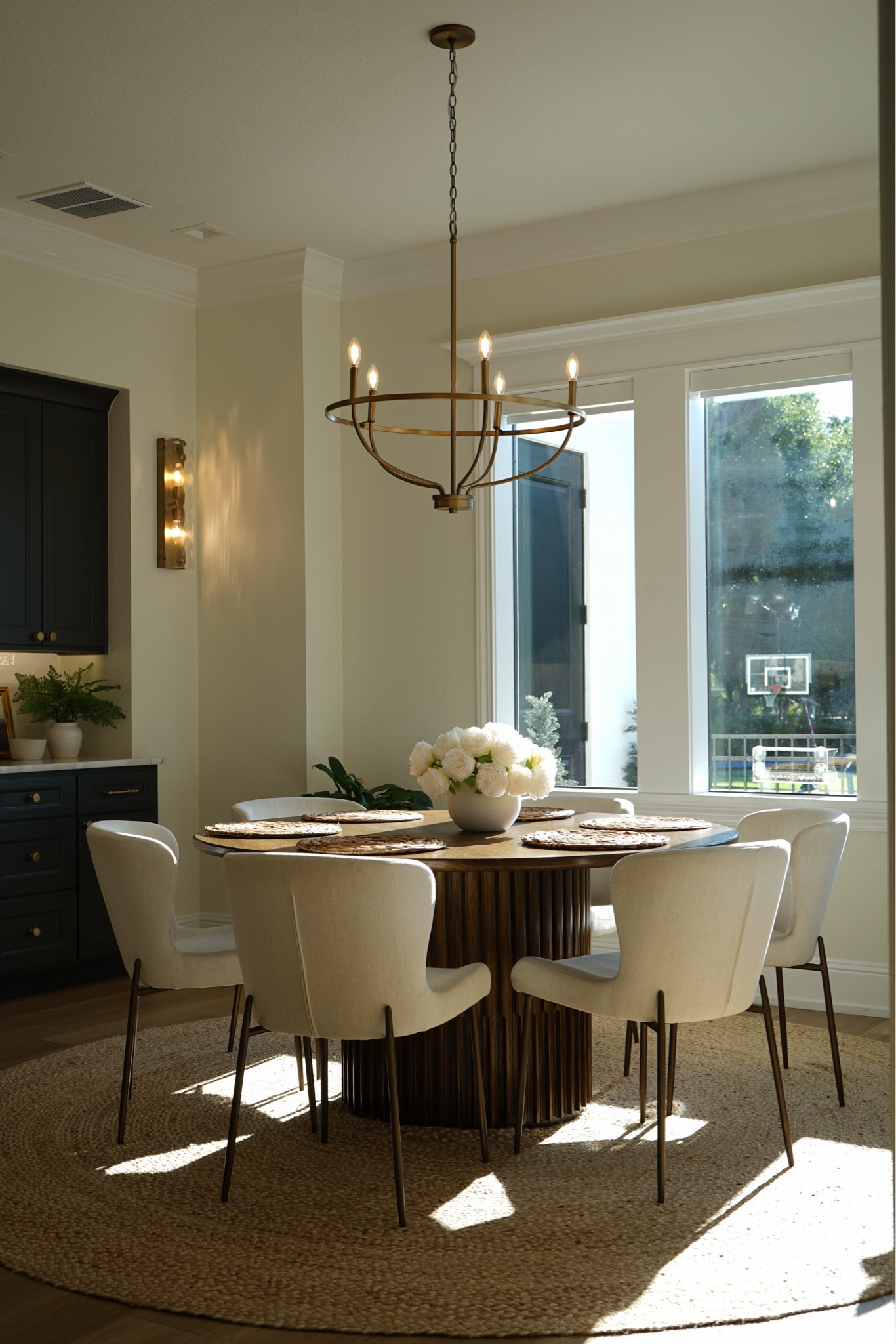 Wayfair in my dining area. Way Day baby! 

#ad #wayfair #wayday #wayfairpartner #liketkit #LTKxWayDay

Kitchen rug, dining chandelier, wall sconces, cabinet hardware 

#LTKhome #LTKsalealert