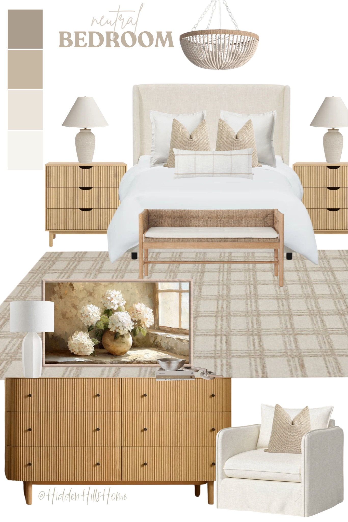 Tilly Upholstered Bed curated on LTK