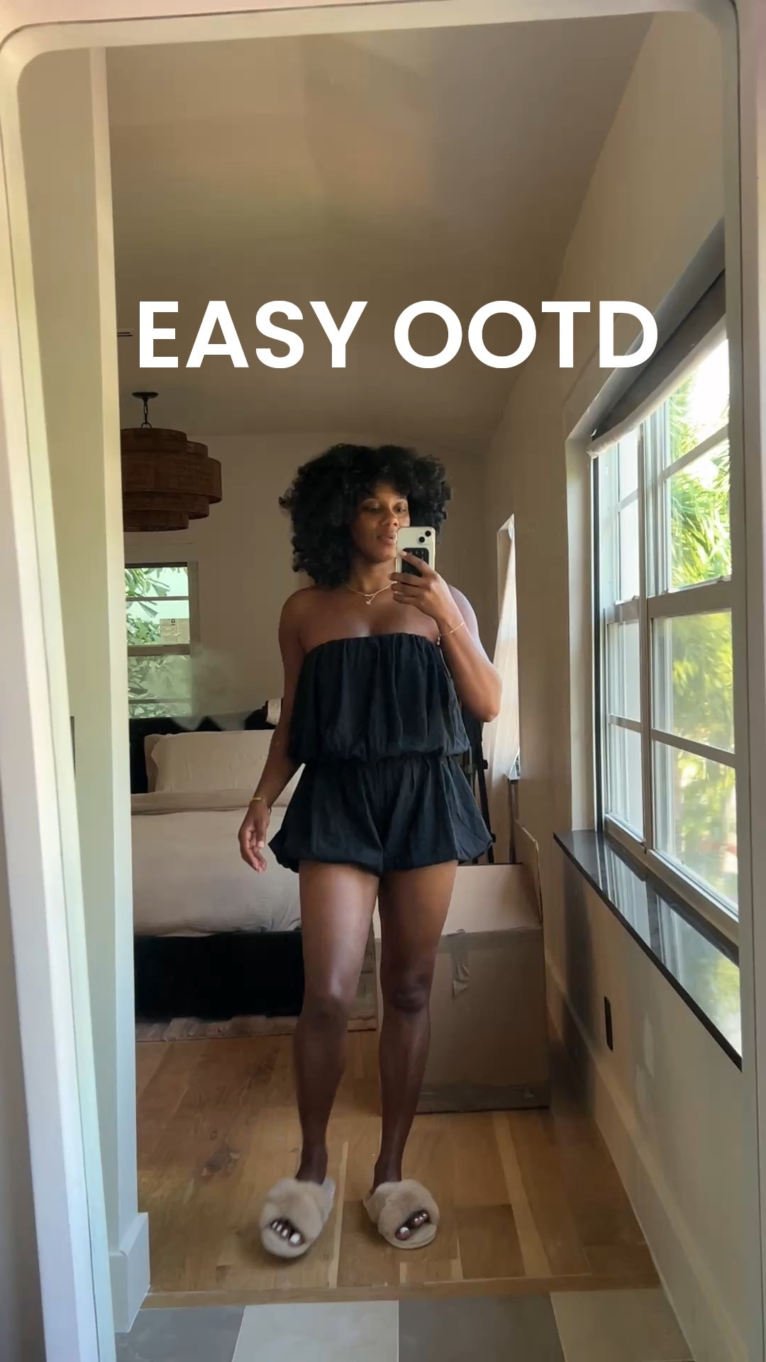 Loving this romper from Pretty Little Thing. Wearing a Size 6. 