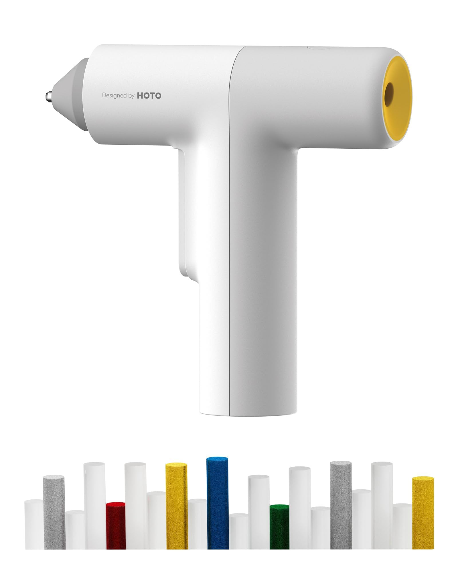 HOTO Easyflow Cordless Hot Glue Gun, Auto Dispensing Glue Gun with 40 Glue Sticks, 30s Fast Preheating, 3000mAh, Anti-Scald & Anti-Drip, Wireless/Wired, Ideal for DIY/Kids Crafts & Home Repairs | Amazon (US)