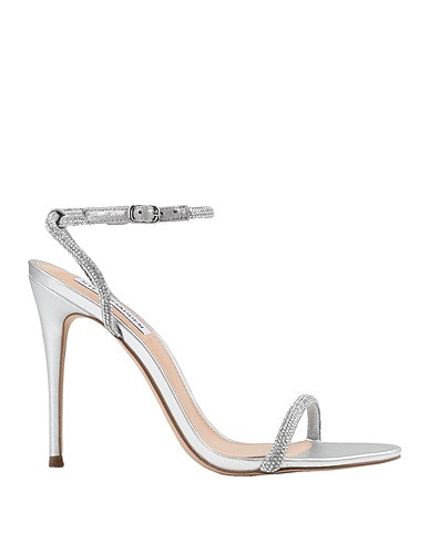 STEVE MADDEN BRESLIN SANDAL
 | Sandali Argento Donna | YOOX | YOOX IT