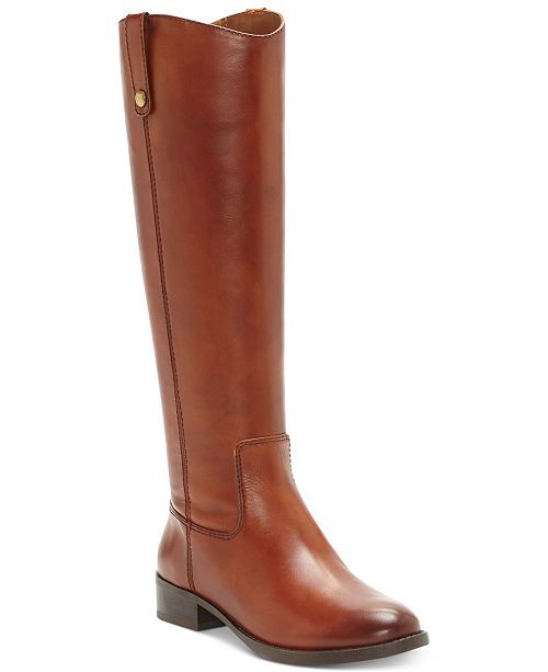 INC Fawne Riding Leather Boots , Created for Macy's | Macys (US)