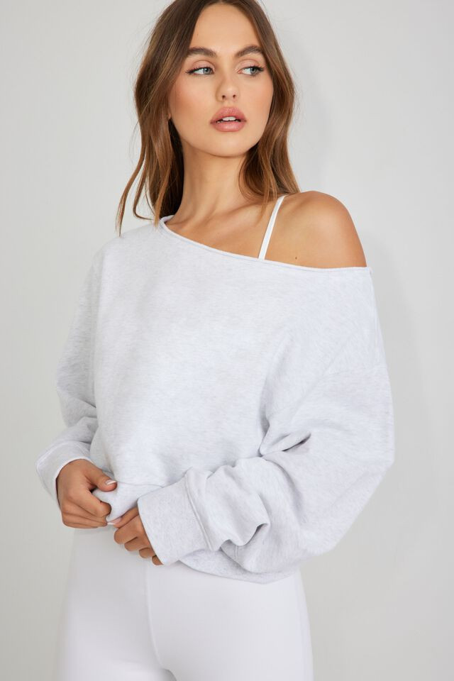 Off Shoulder Sweatshirt | Garage Clothing