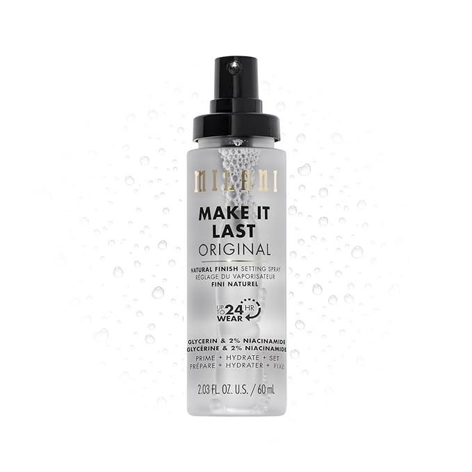 Milani Make It Last Original - Natural Finish Setting Spray 3-in-1 Setting Spray and Primer- Prim... | Amazon (US)