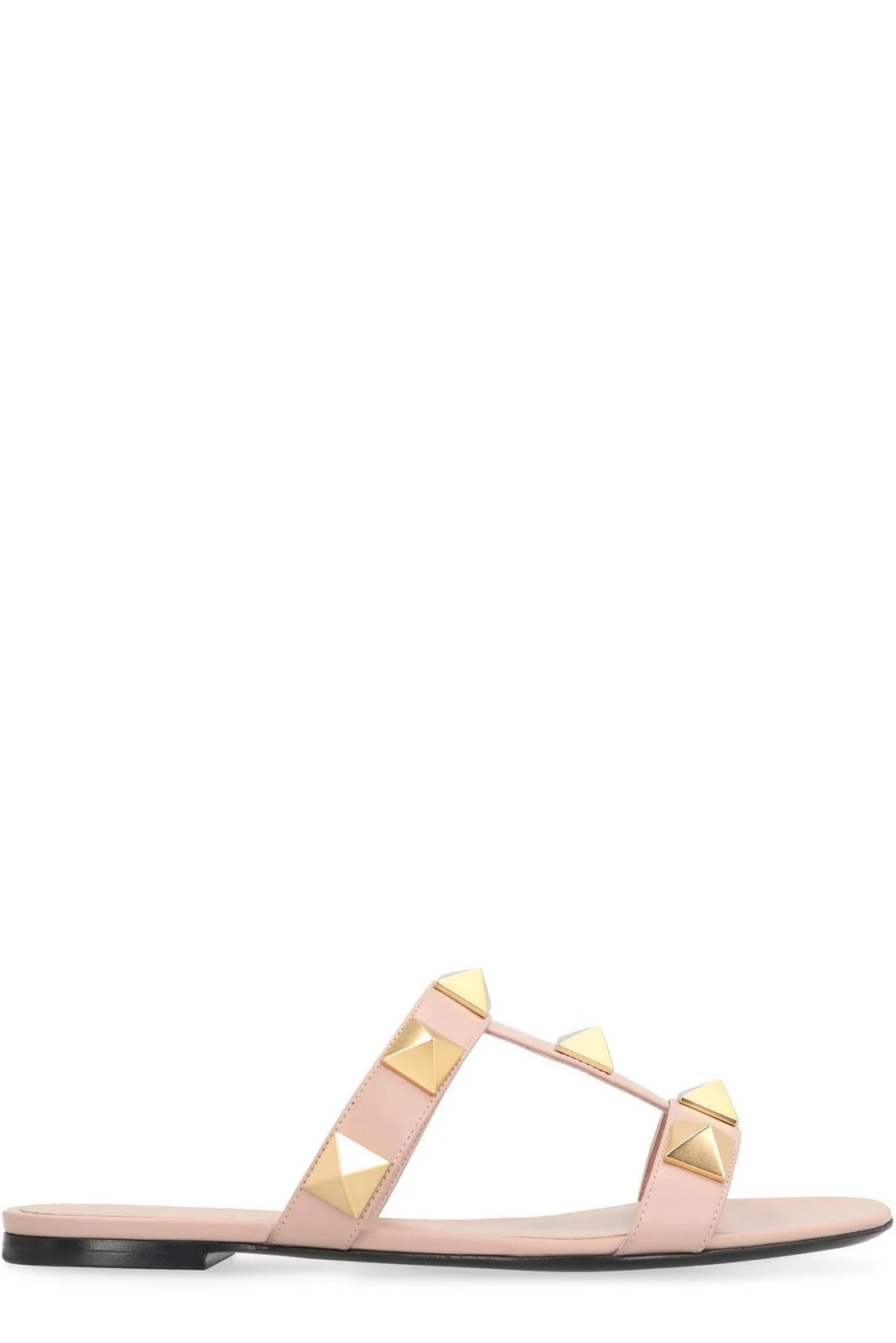 Valentino Garavani Roman Stud Slip-On Sandals | Cettire Global