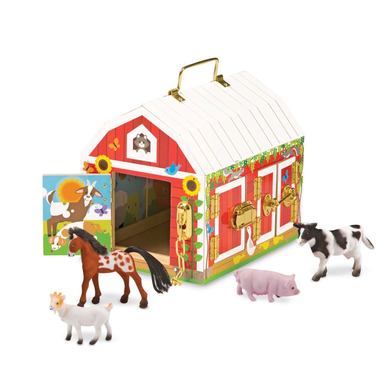 Kids Toy Barn | Wooden Play Barn | Melissa & Doug | Melissa and Doug