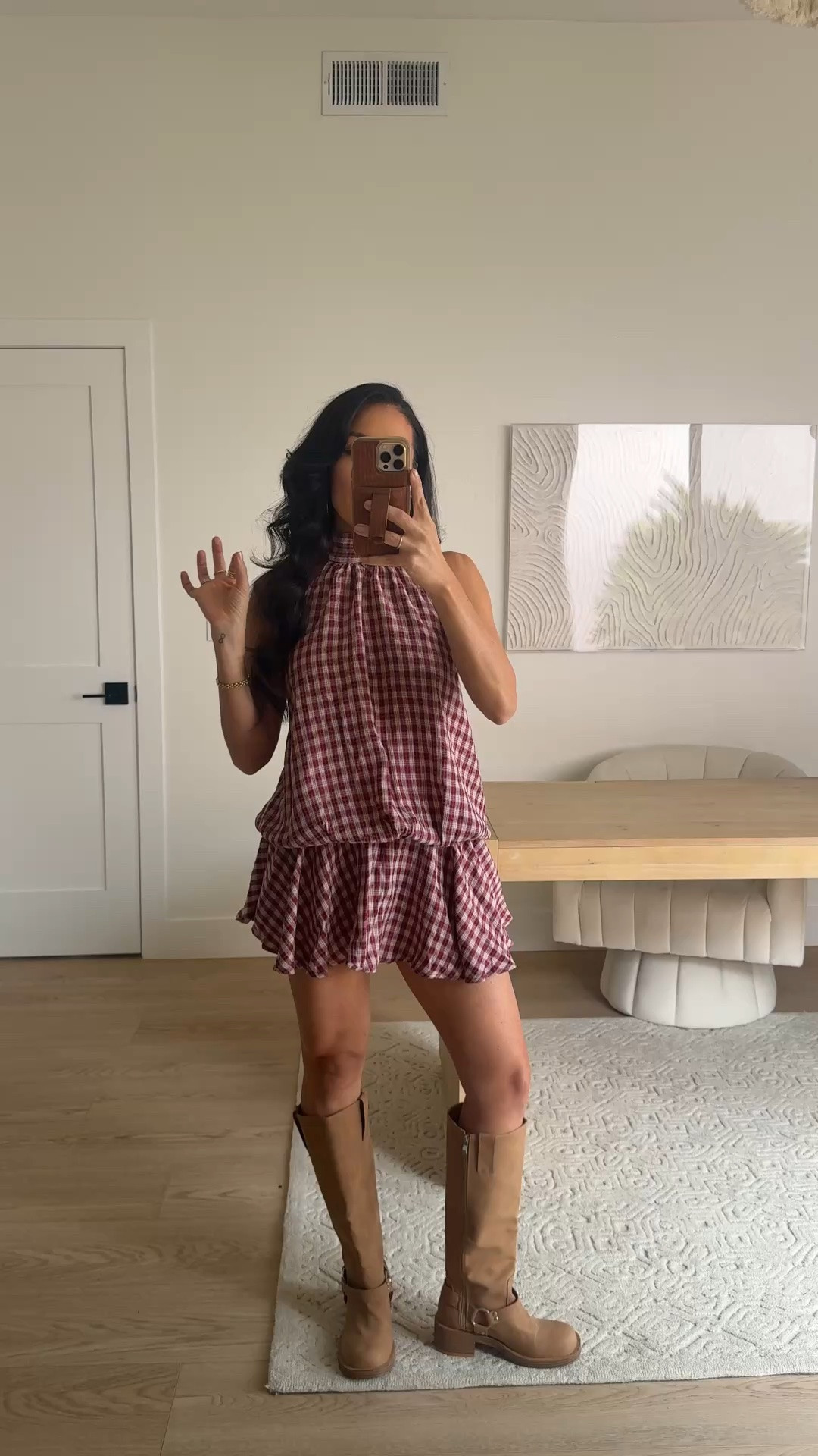 A++ Amazon finds! Plaid romper size small paired with these Amazon moto boots!! Great for fall photos, apple picking, pumpkin patch photos, you name it! 

Fall photos 
Amazon finds

#LTKootd #LTKSeasonal #LTKgrwm